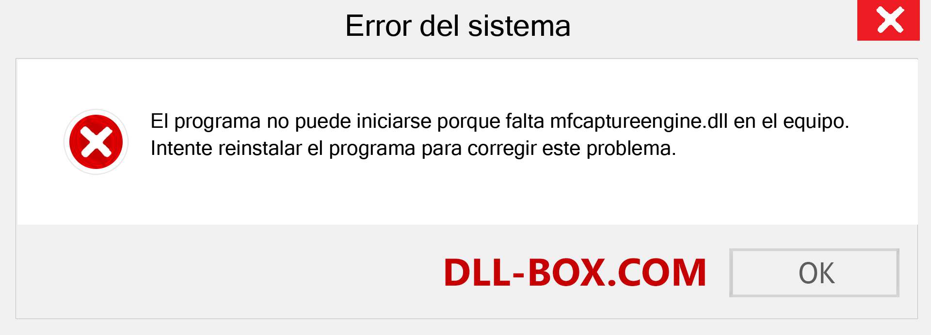 ¿Falta el archivo mfcaptureengine.dll ?. Descargar para Windows 7, 8, 10 - Corregir mfcaptureengine dll Missing Error en Windows, fotos, imágenes